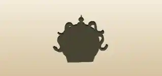 時計のシルエット