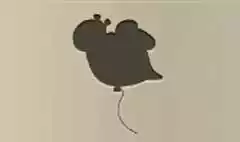 ハチのシルエット