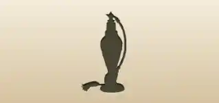 香水のシルエット