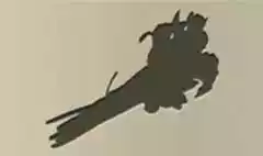 アヤメのシルエット
