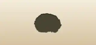 ハリネズミのシルエット