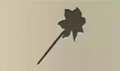 かざぐるまのシルエット