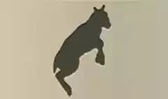 羊のシルエット