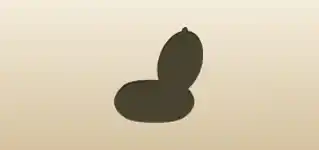 宝石箱のシルエット