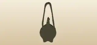 水筒のシルエット
