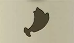 魚のシルエット