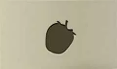 カキのシルエット