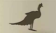 不死鳥のシルエット