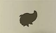 豊饒の角のシルエット