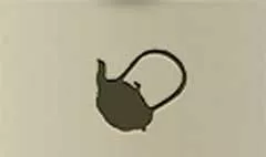やかんのシルエット