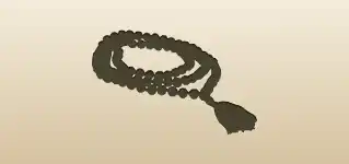 Prayer Beads silhouette