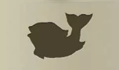 魚のシルエット