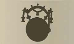 Gong silhouette