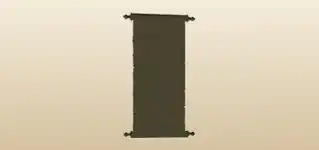 Scroll silhouette