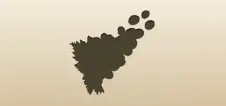 Grapes silhouette
