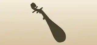 Lute silhouette