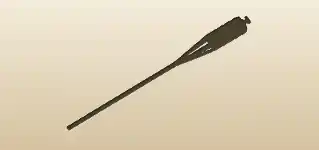 Bamboo Torch silhouette