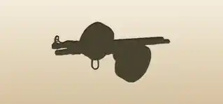 Diabolo Toy silhouette