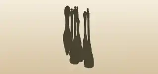 Calligraphy Brushes silhouette
