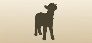 Goat silhouette