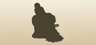 Sack of Rice silhouette