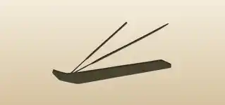 Incense Holder silhouette