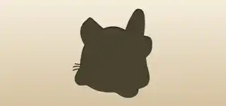 Cloth Tiger silhouette