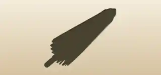 Oil-Paper Umbrella silhouette