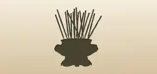 Incense Holder silhouette
