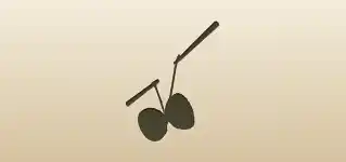Diabolo Toy silhouette