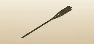 Bamboo Torch silhouette