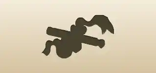Scroll silhouette