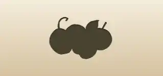Pears silhouette