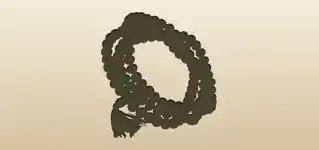 Prayer Beads silhouette
