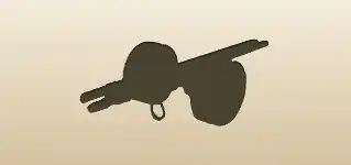 Diabolo Toy silhouette