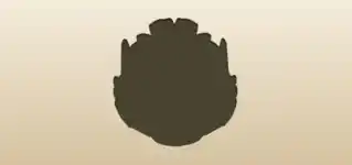Mask silhouette