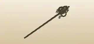 Monk Staff silhouette