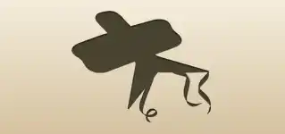 Kite silhouette