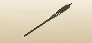 Bamboo Torch silhouette