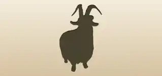 Goat silhouette