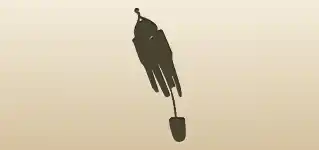 Wind Chimes silhouette