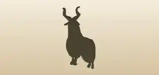 Goat silhouette
