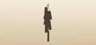 Firecrackers silhouette