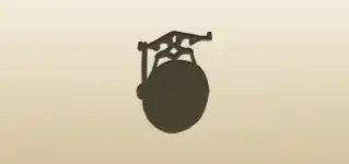 Gong silhouette