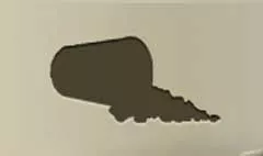 Popcorn silhouette