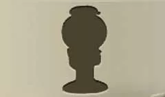 Gumballs silhouette