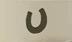Horseshoe silhouette