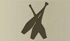 Juggling Clubs silhouette