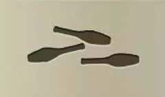 Juggling Clubs silhouette