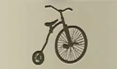 Bicycle silhouette